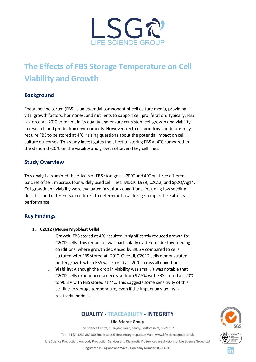 Read more about the article Application Notes – FBS